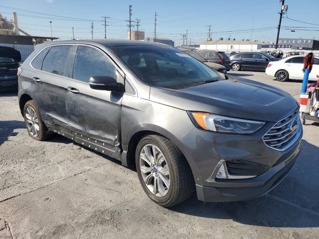 Lot #2935997759 2019 FORD EDGE TITAN