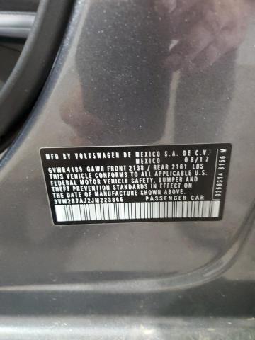 2018 VOLKSWAGEN JETTA S - 3VW2B7AJ2JM223865