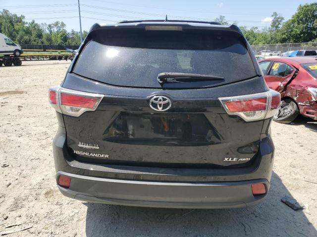 VIN 5TDJKRFH7FS092813 2015 Toyota Highlander, Xle no.6