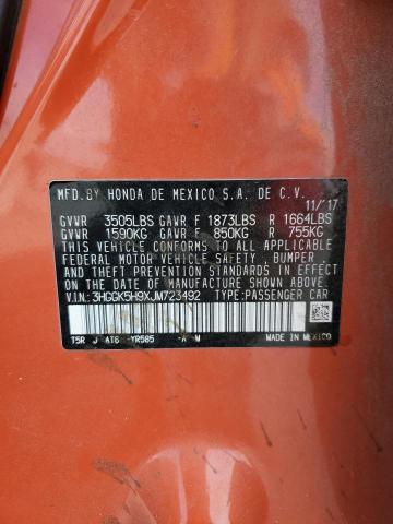 2018 HONDA FIT EX 3HGGK5H9XJM723492