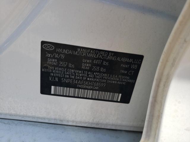 2019 HYUNDAI SONATA LIM - 5NPE34AF5KH768599