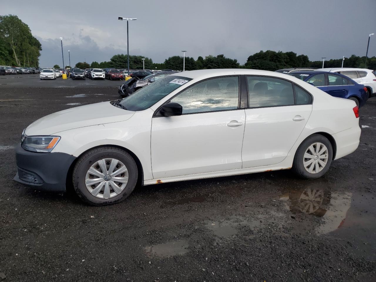 Lot #2768134334 2014 VOLKSWAGEN JETTA BASE