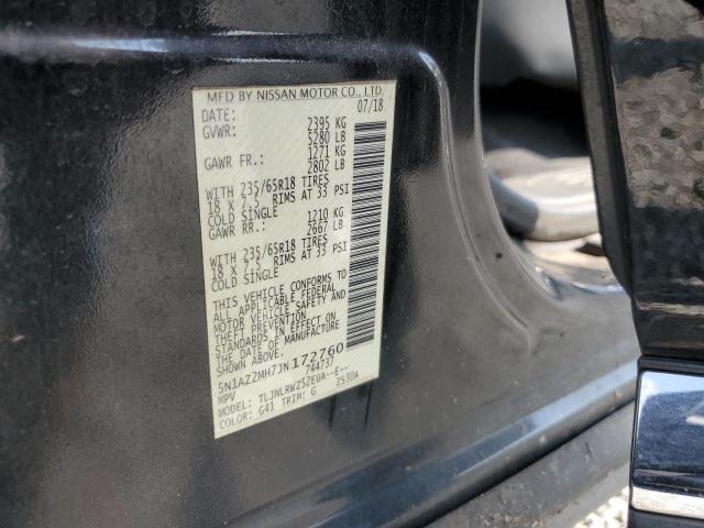 2018 NISSAN MURANO S - 5N1AZ2MH7JN172760