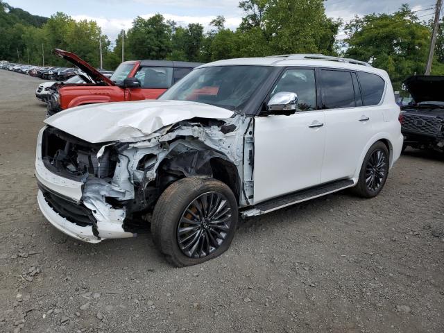 INFINITI QX80 SENSO 2024 white  gas JN8AZ2BC1R9500162 photo #1