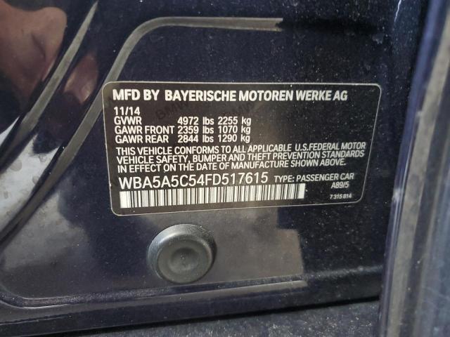 VIN WBA5A5C54FD517615 2015 BMW 5 Series, 528 I no.12