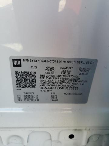 2023 CHEVROLET EQUINOX LT - 3GNAXKEG5PS135339