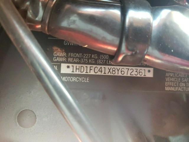 2008 HARLEY-DAVIDSON FLHTCUI 1HD1FC41X8Y672361