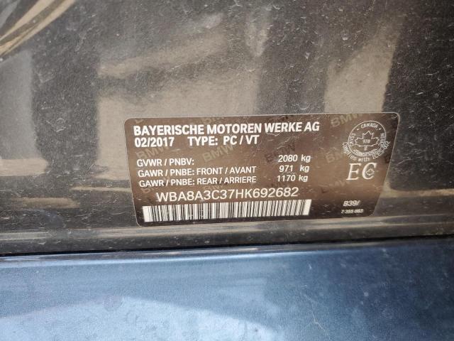 2017 BMW 320 XI - WBA8A3C37HK692682