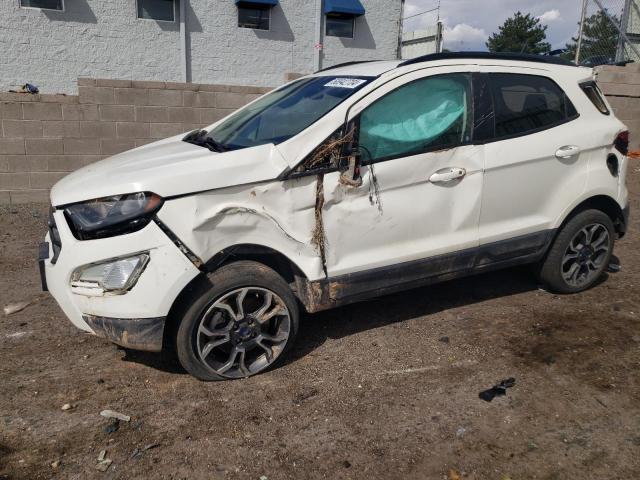 FORD ECOSPORT S 2020 white  gas MAJ6S3JLXLC338643 photo #1