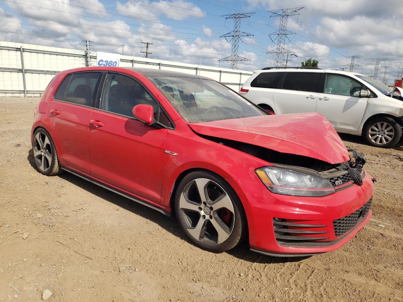 Lot #2969910094 2015 VOLKSWAGEN GTI