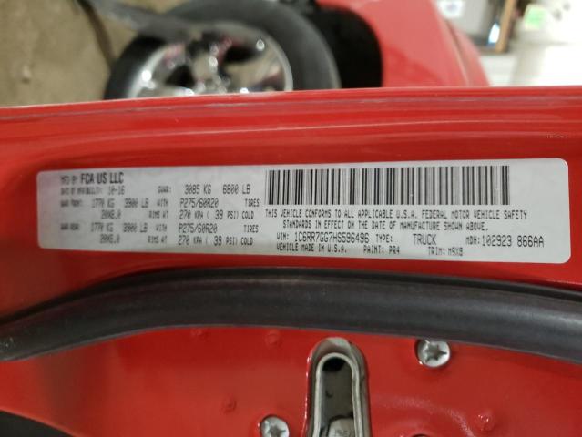 2017 RAM 1500 SLT - 1C6RR7GG7HS596496