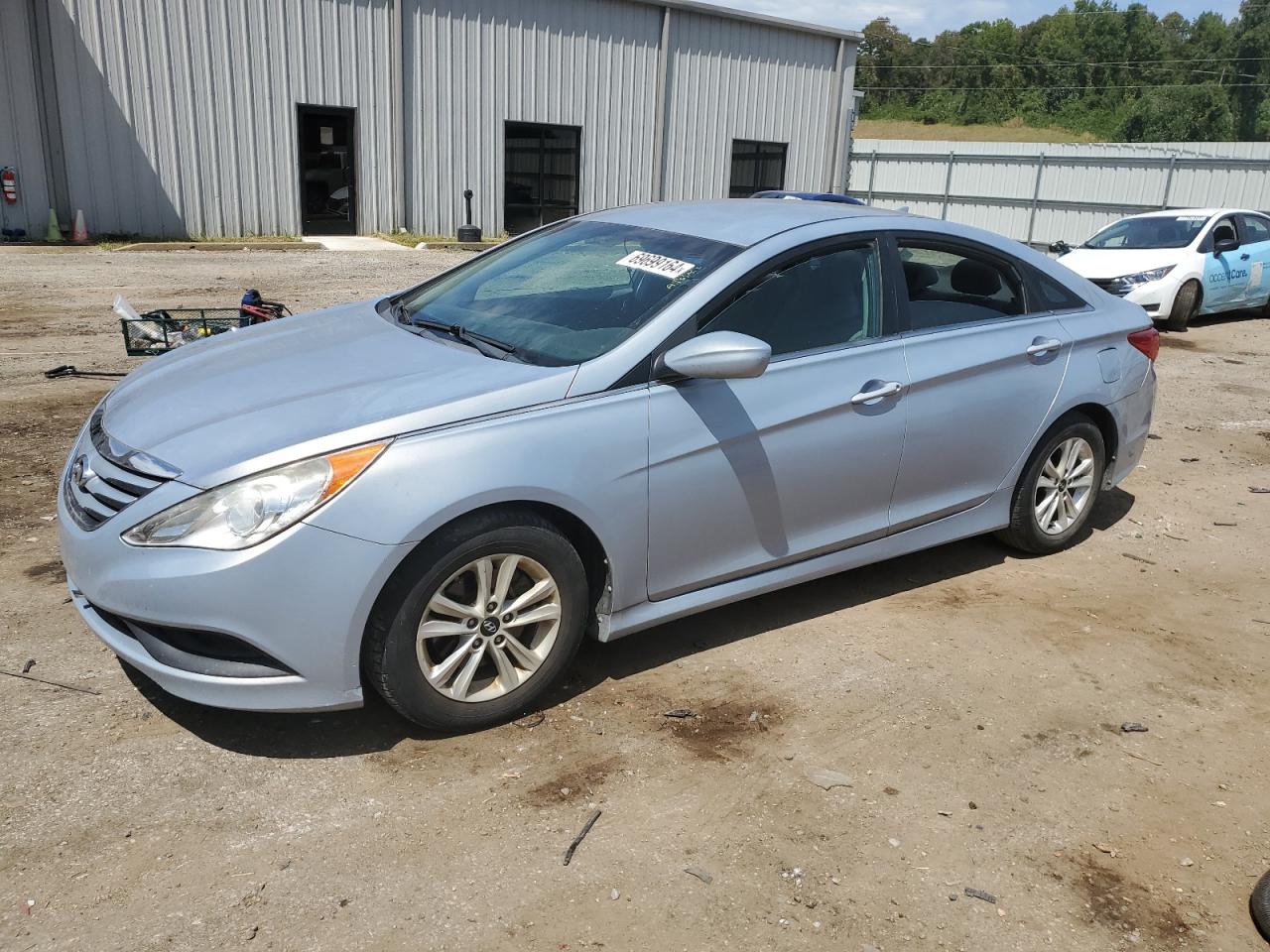 Lot #2804636268 2014 HYUNDAI SONATA GLS