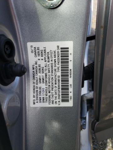 2019 HONDA CIVIC SPOR - 2HGFC2F83KH548150
