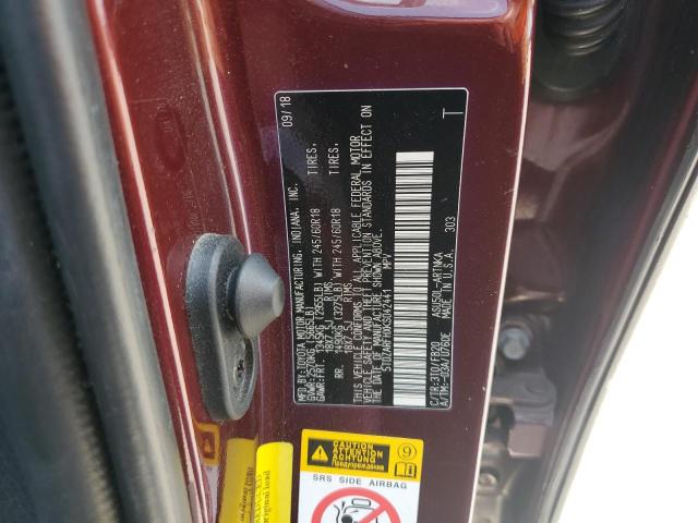 VIN 5TDZARFHXKS042441 2019 Toyota Highlander, LE no.13