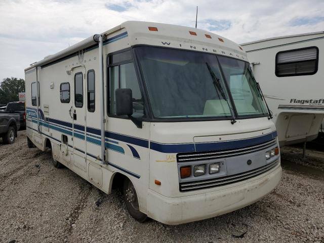 WINNEBAGO MOTORHOME 1994 white motorize gas 1GBJP37N0P3315994 photo #1