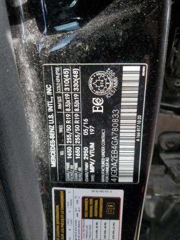 2016 MERCEDES-BENZ GLE 350D 4 4JGDA2EB4GA780833