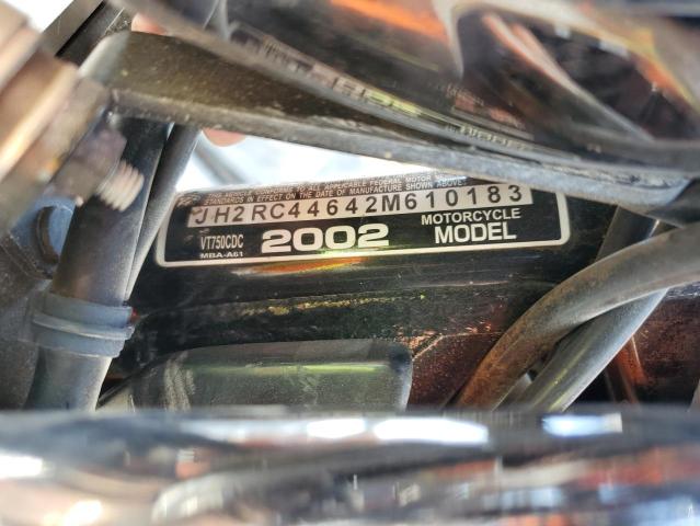 2002 HONDA VT750 CDC - JH2RC44642M610183