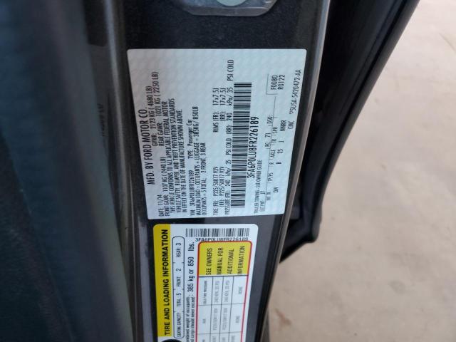 VIN 3FA6P0LU8FR226189 2015 Ford Fusion, Se Hybrid no.13