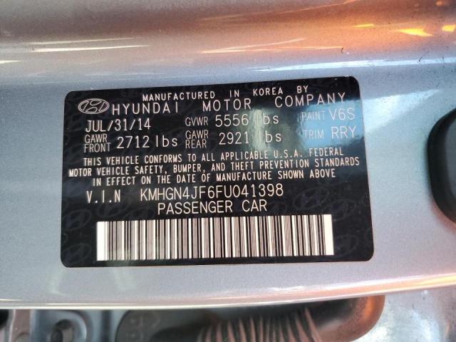 2015 HYUNDAI GENESIS 5. KMHGN4JF6FU041398