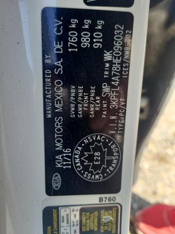 2017 KIA FORTE LX - 3KPFL4A78HE096032