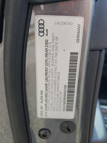 VIN WAULNAF45HA003106 2017 AUDI A4 no.13