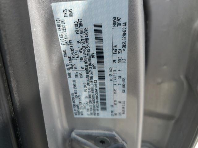 2016 FORD ESCAPE TIT - 1FMCU9J94GUA10192