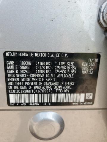 2019 HONDA HR-V SPORT - 3CZRU6H10KG709970