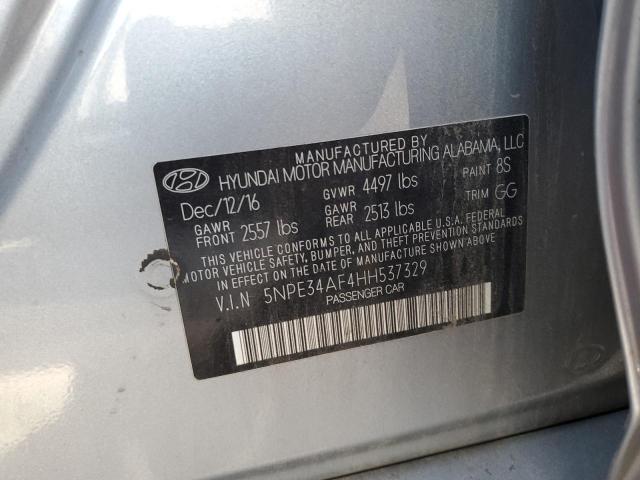 2017 HYUNDAI SONATA SPO - 5NPE34AF4HH537329