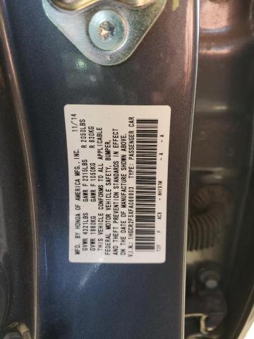 2015 HONDA ACCORD SPO - 1HGCR2F5XFA066903