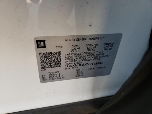 2021 GMC ACADIA 1GKKNULSXMZ148984