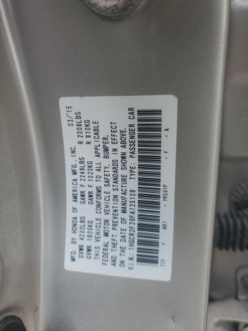 VIN 1HGCR2F39FA135109 2015 Honda Accord, LX no.13