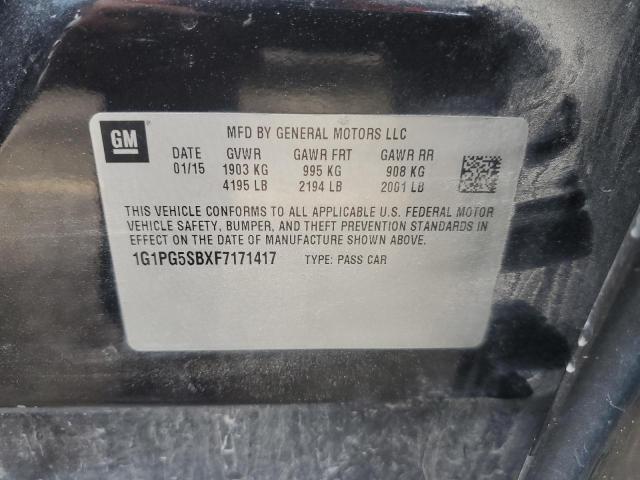 2015 CHEVROLET CRUZE LTZ - 1G1PG5SBXF7171417