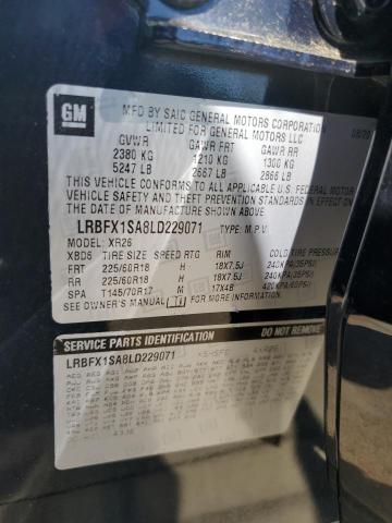 2020 BUICK ENVISION P - LRBFX1SA8LD229071