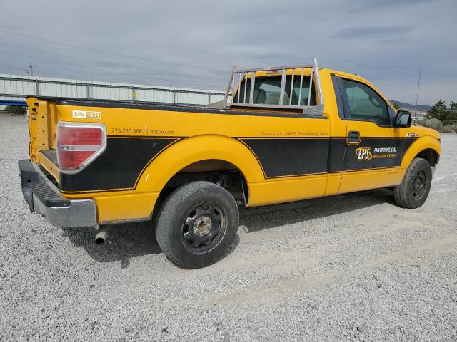 FORD F150 2009 yellow pickup flexible fuel 1FTPF12V79KC23567 photo #4