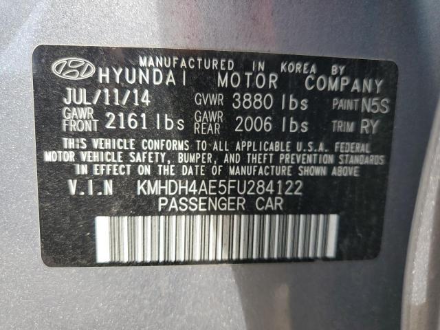 2015 HYUNDAI ELANTRA SE - KMHDH4AE5FU284122