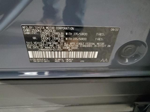 2023 SUBARU SOLTERRA P JTMABABAXPA024501