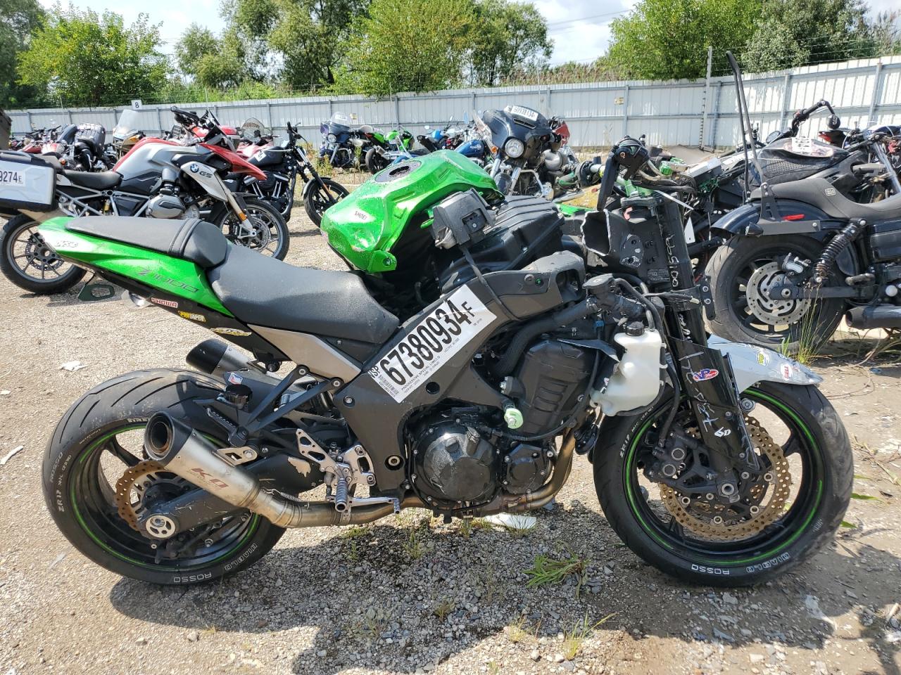 Kawasaki Z1000 2010 ZR1000DF