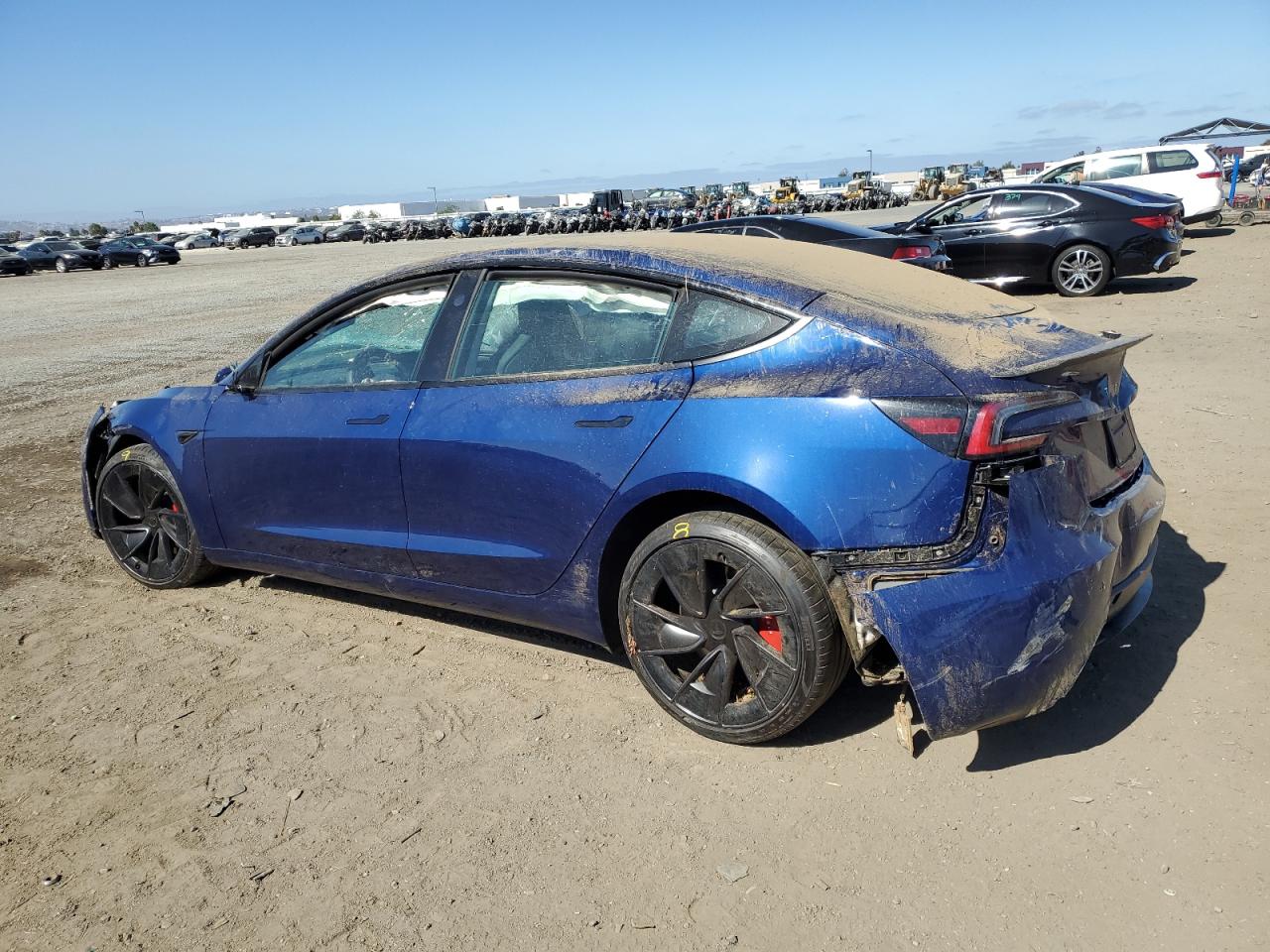 Lot #2991421890 2024 TESLA MODEL 3