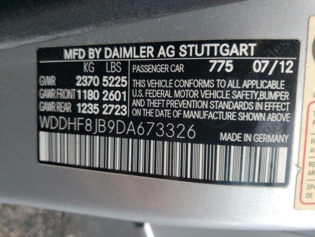 VIN WDDHF8JB9DA673326 2013 Mercedes-Benz E-Class, 3... no.12