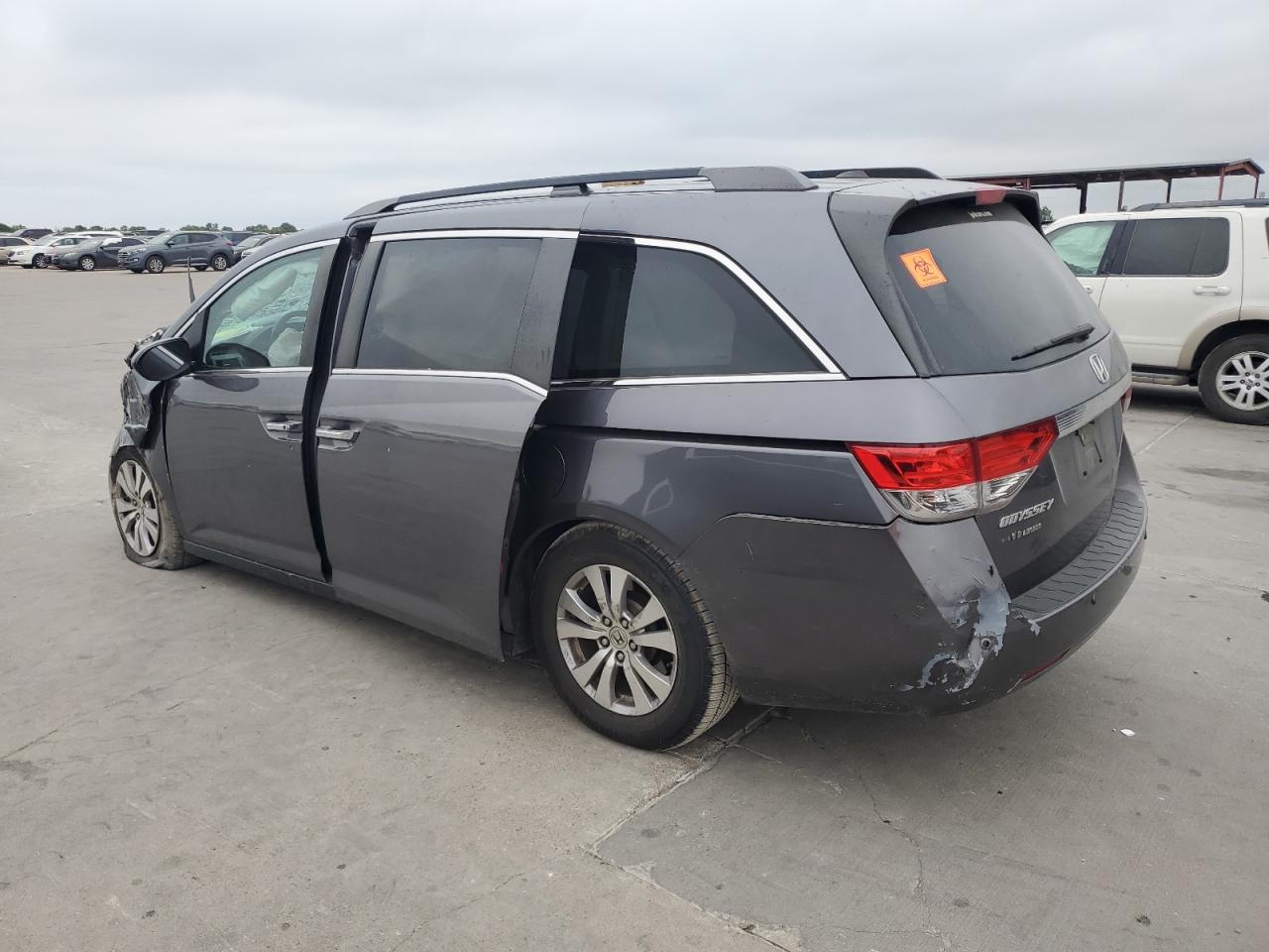 Lot #3034399076 2015 HONDA ODYSSEY EX