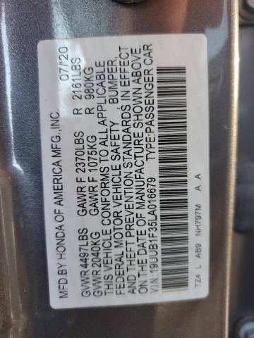 2020 ACURA TLX - 19UUB1F35LA016679