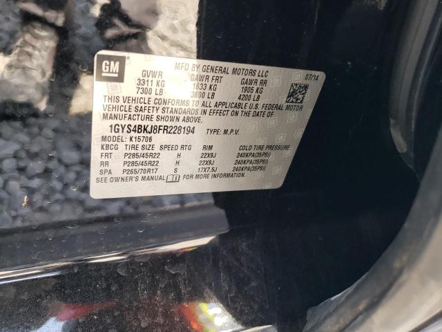 2015 CADILLAC ESCALADE L - 1GYS4BKJ8FR228194