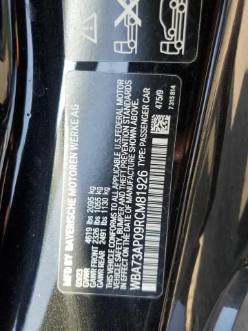 VIN WBA73AP09RCM81926 2024 BMW 4 Series, 430XI no.12