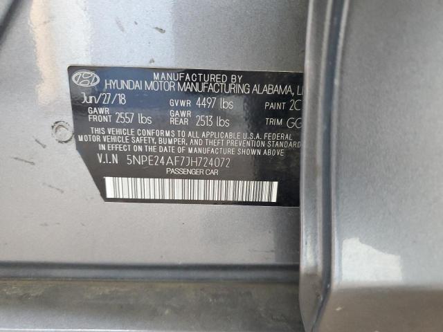 2018 HYUNDAI SONATA SE - 5NPE24AF7JH724072