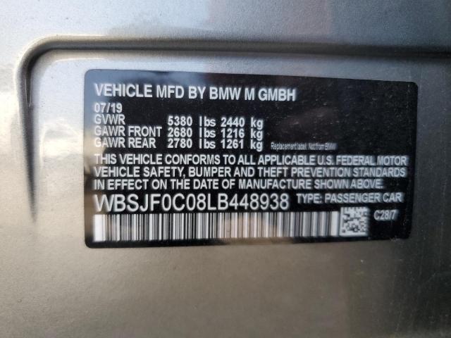 VIN WBSJF0C08LB448938 2020 BMW M5, Base no.12