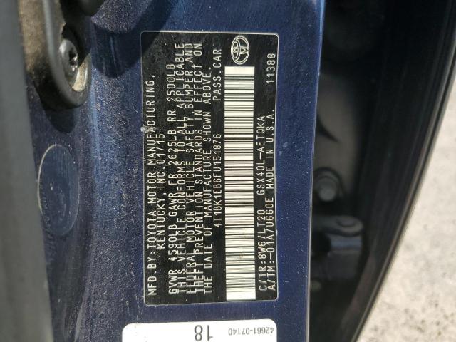 2015 TOYOTA AVALON XLE - 4T1BK1EB6FU151876