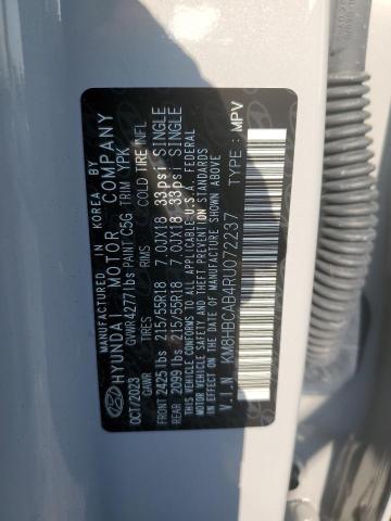 VIN KM8HBCAB4RU072237 2024 Hyundai Kona, Sel no.14