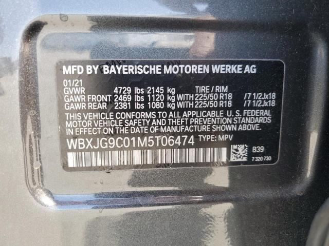 VIN WBXJG9C01M5T06474 2021 BMW X1, Xdrive28I no.14