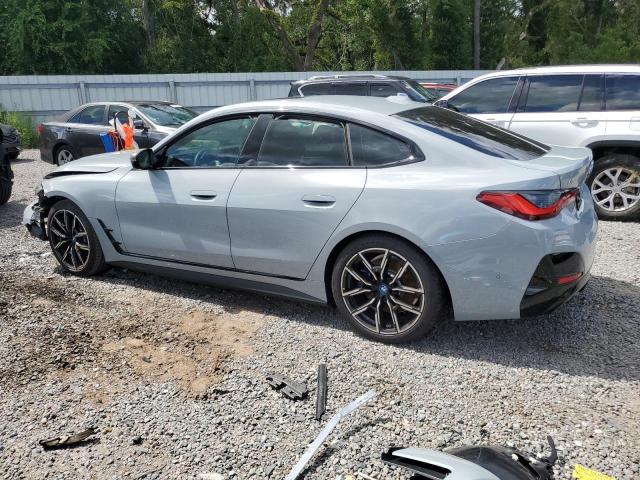 BMW I4 M50 2024 gray  electric WBY33AW00RFS53460 photo #3