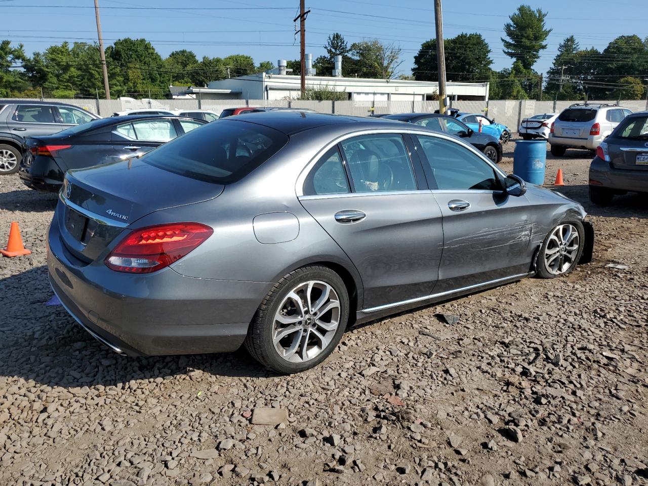 Lot #2977051650 2018 MERCEDES-BENZ C 300 4MAT